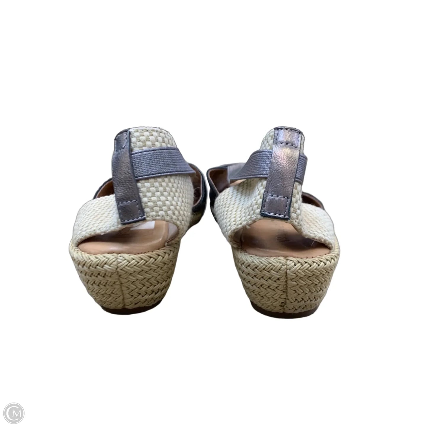 Sandals Flats By Gentle Souls In Grey, Size: 8