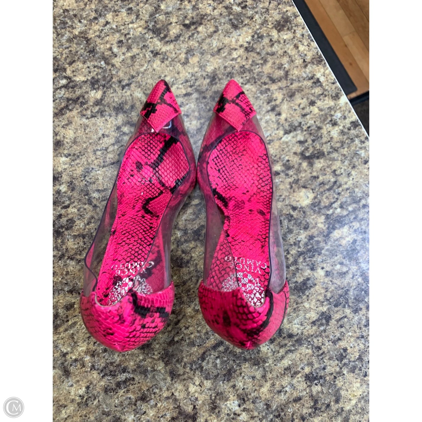 Shoes Heels Stiletto By Vince Camuto In Snakeskin Print, Size: 10