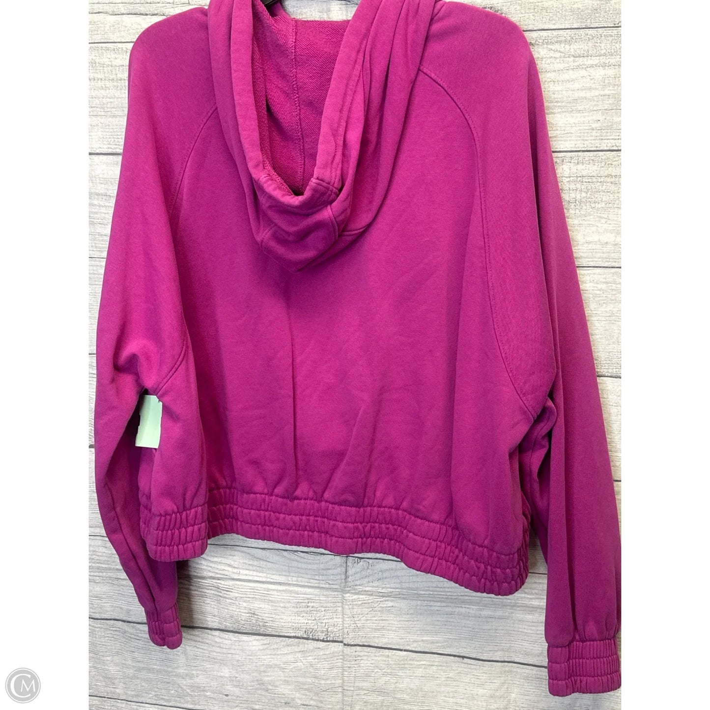 Athletic Sweatshirt Hoodie By Nike In Purple, Size: Xl