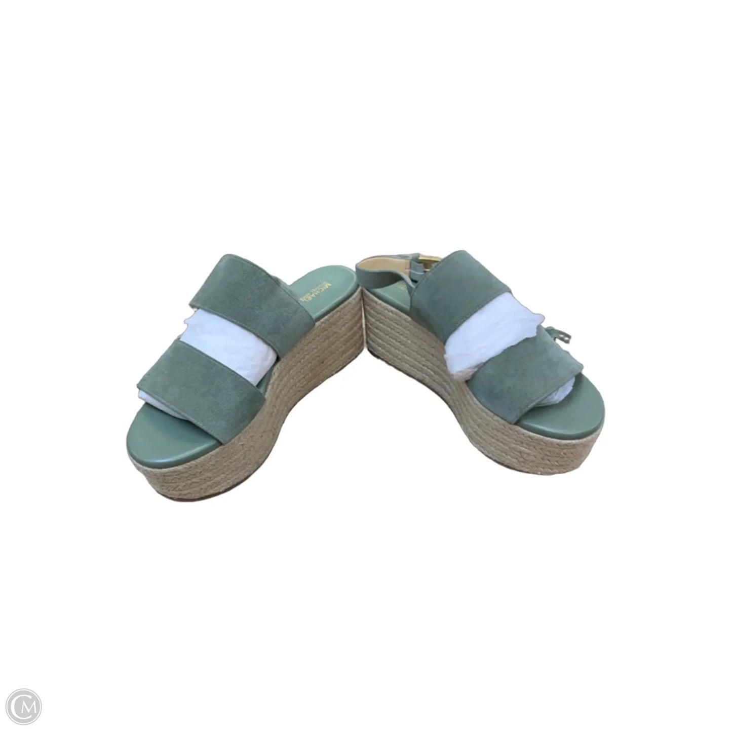 Shoes Heels Platform By Michael By Michael Kors In Green, Size: 9