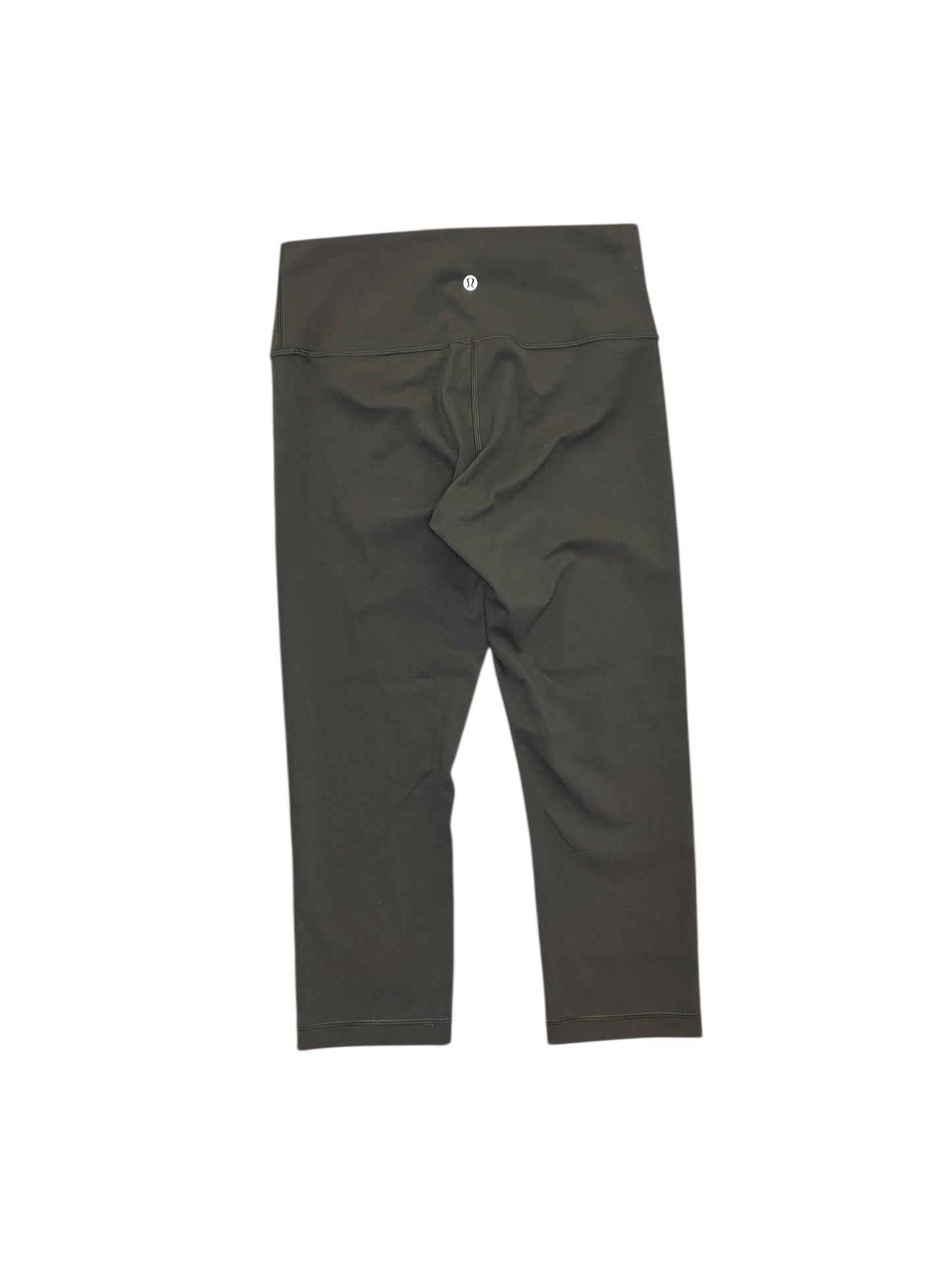 Athletic Leggings By Lululemon In Green, Size:M