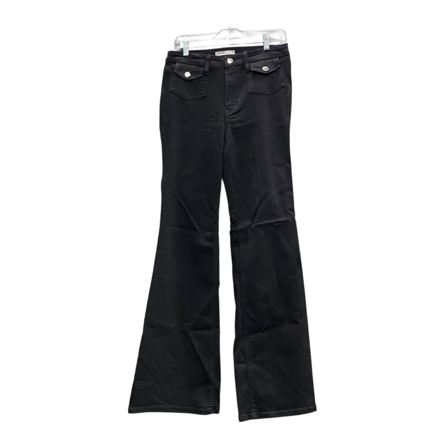 Jeans Flared By Nine West In Black, Size:12