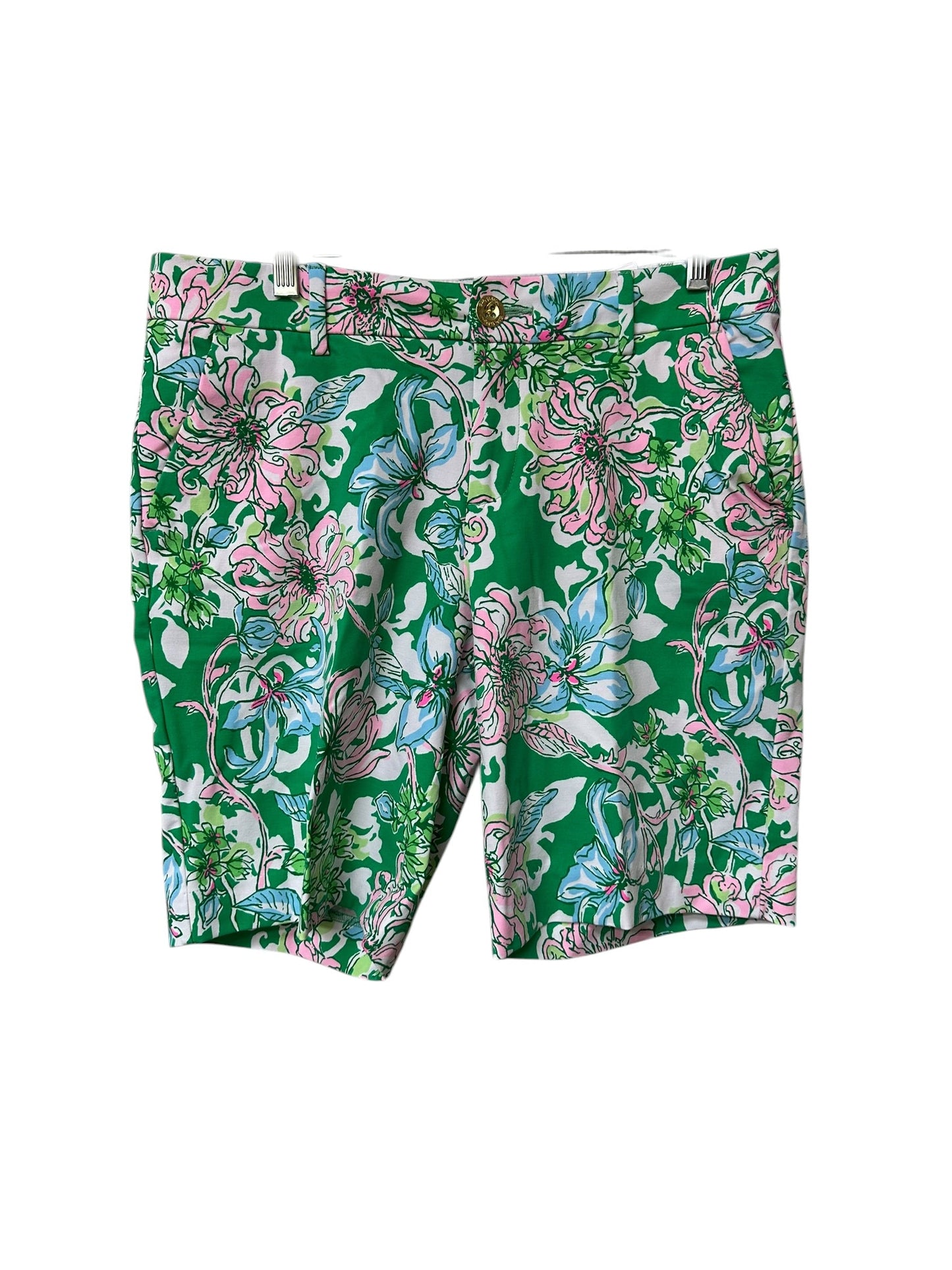 Shorts Designer By Lilly Pulitzer In Floral Print, Size:10