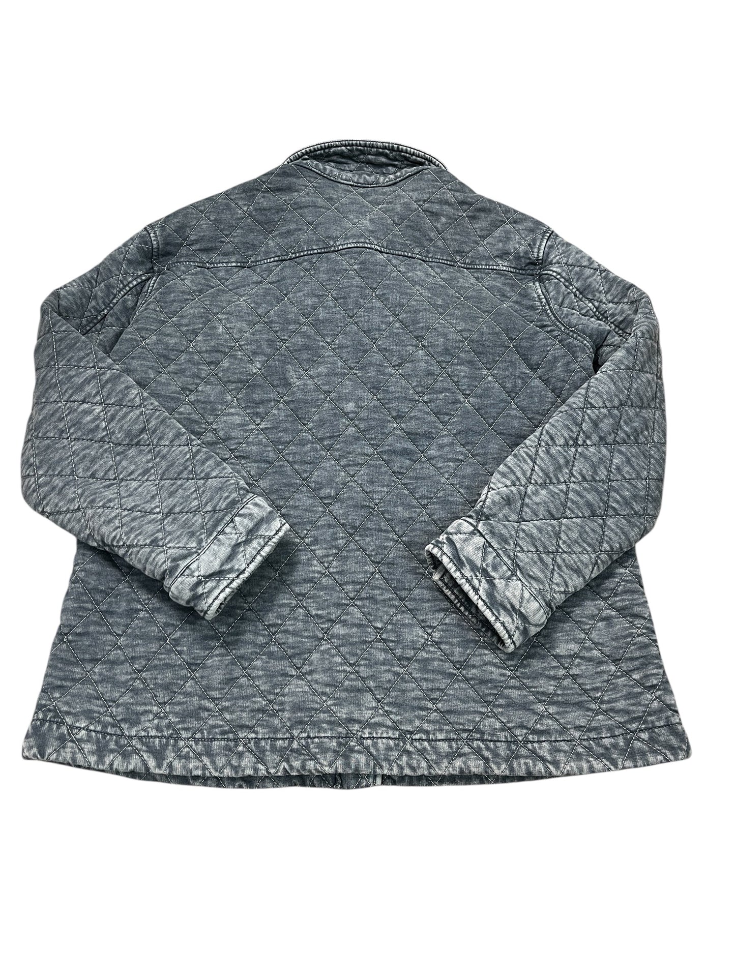 Jacket Puffer & Quilted By Jane And Delancey In Blue, Size:L