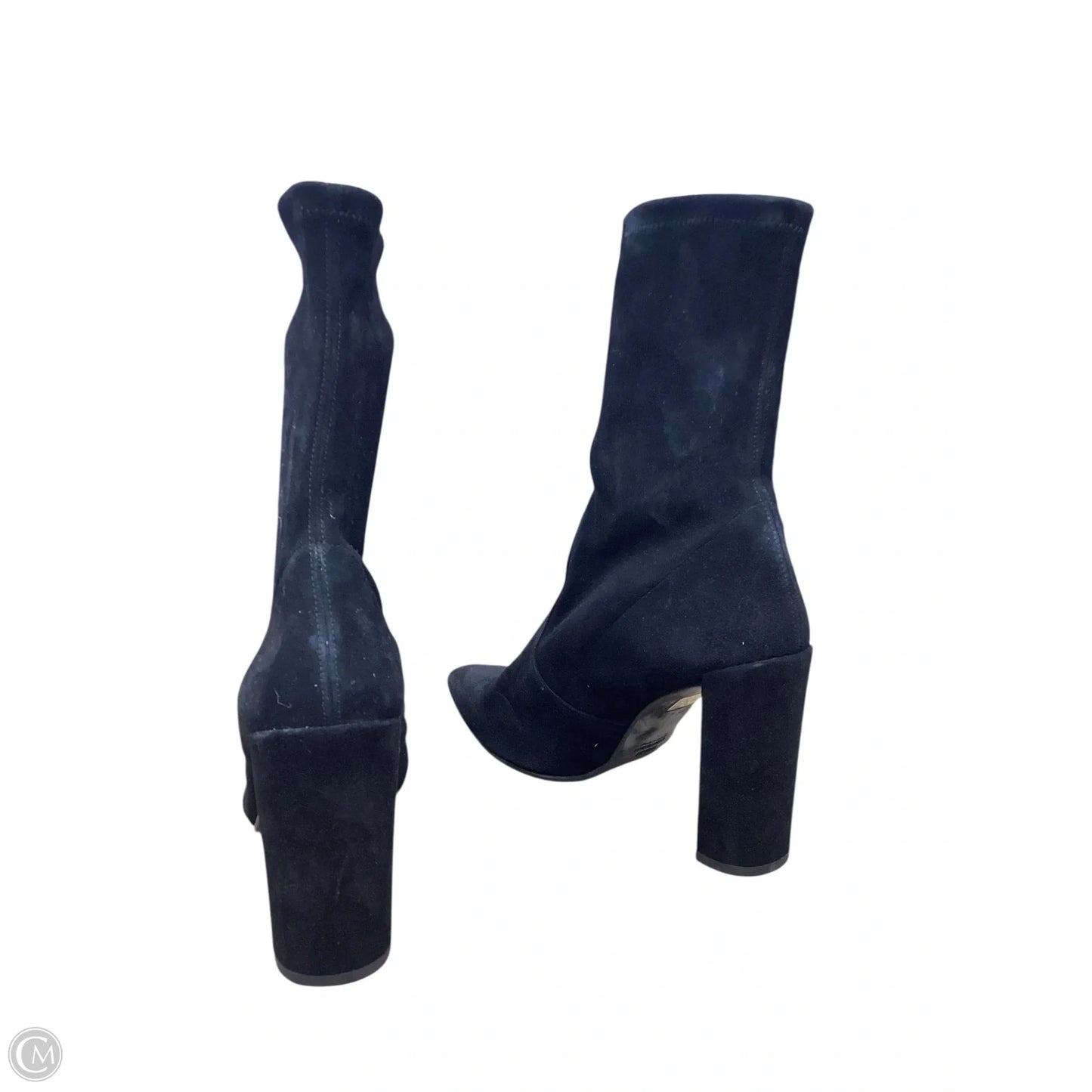 Boots Designer By Stuart Weitzman In Black, Size: 11