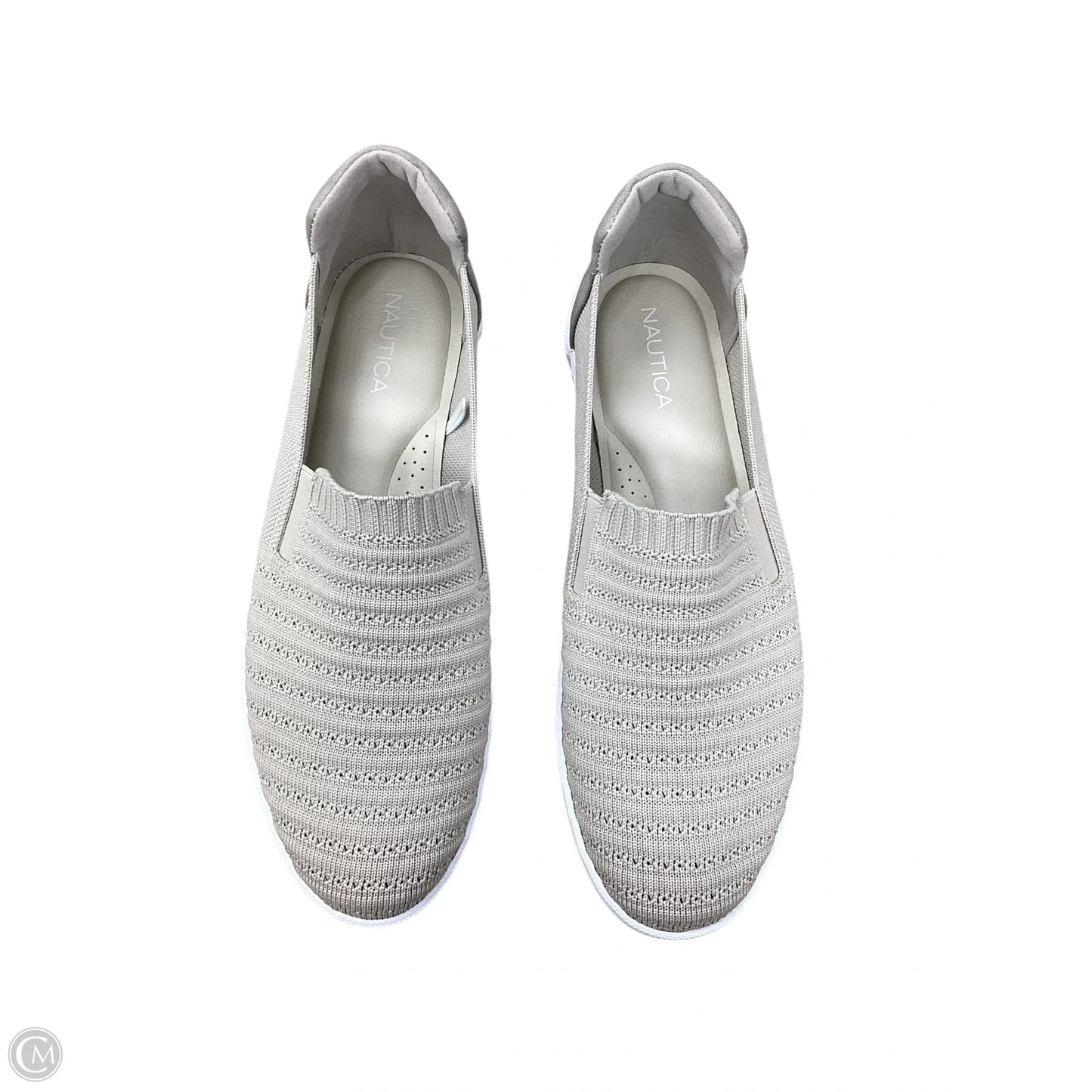 Shoes Flats By Nautica In Tan & White, Size: 9