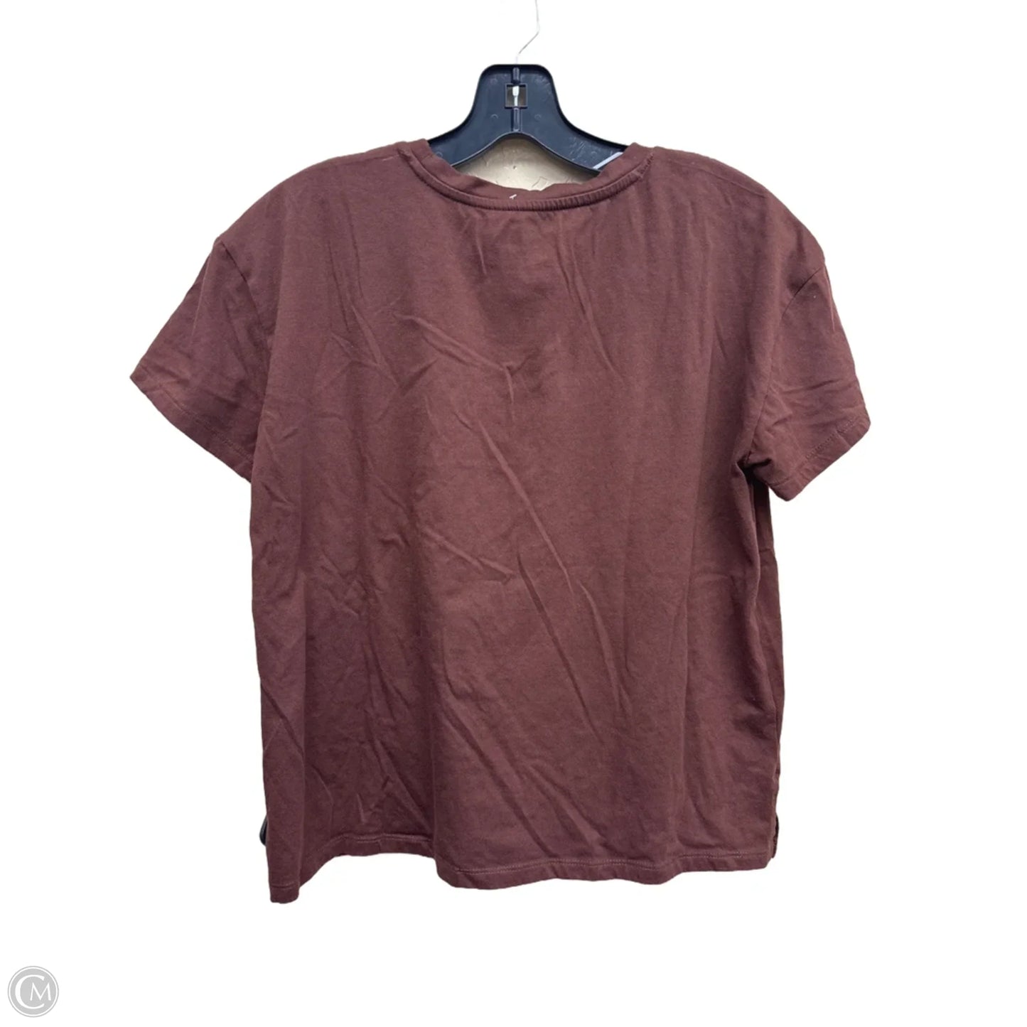 Top Short Sleeve By Disney Store In Brown, Size: S