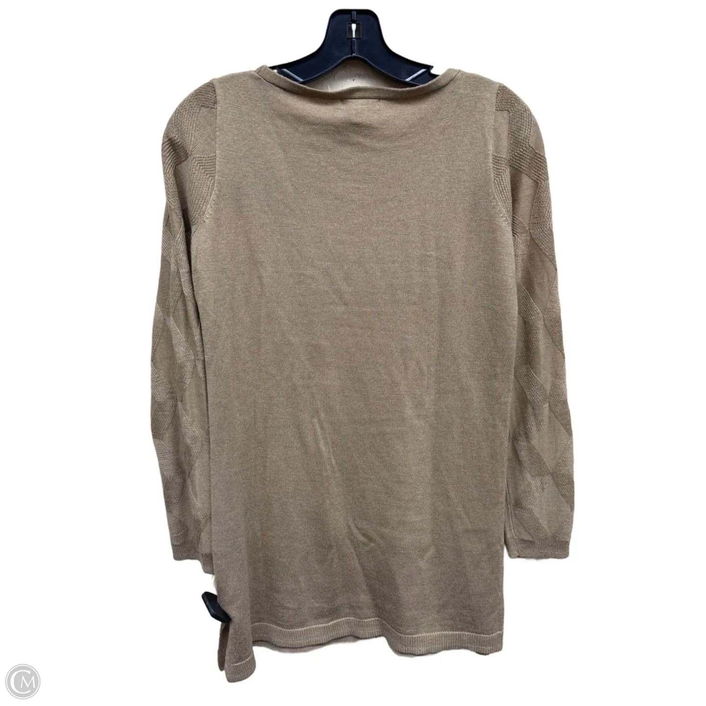 Top Long Sleeve By Alfani In Tan, Size: S