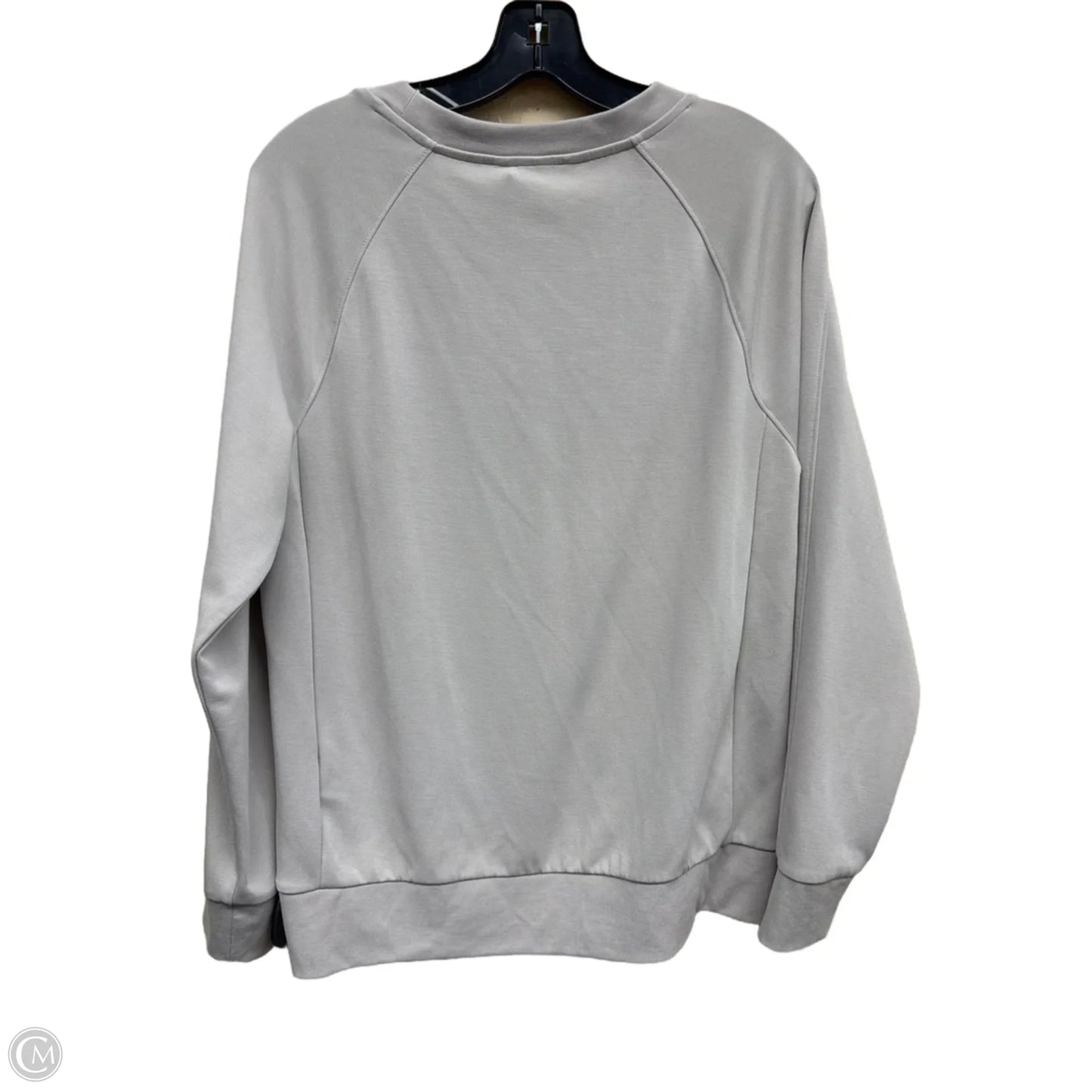 Top Long Sleeve By Athleta In Taupe, Size: M