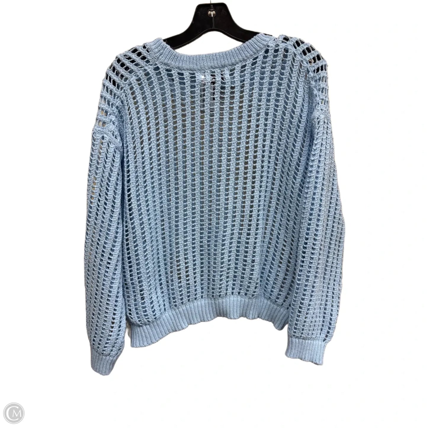 Sweater By Miracle In Blue, Size: S