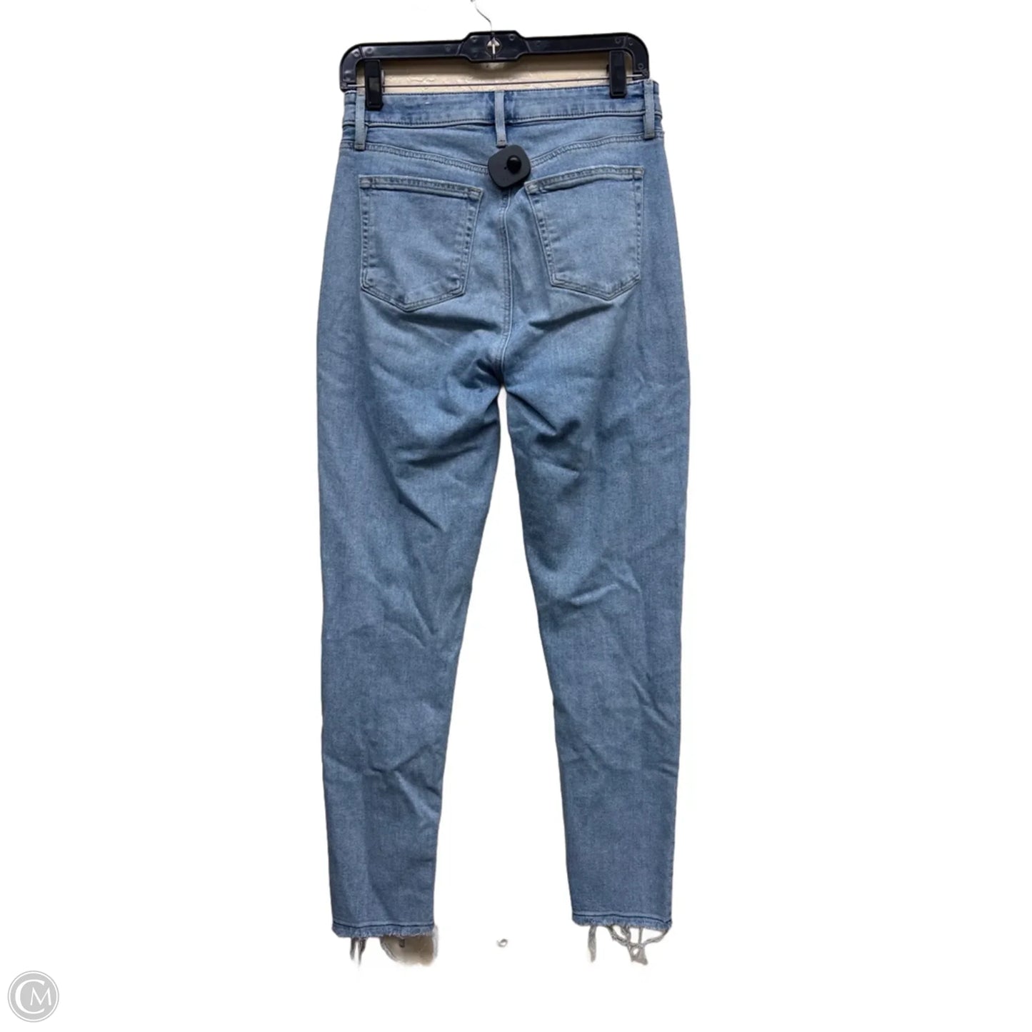 Jeans Straight By Loft In Blue Denim, Size: 4
