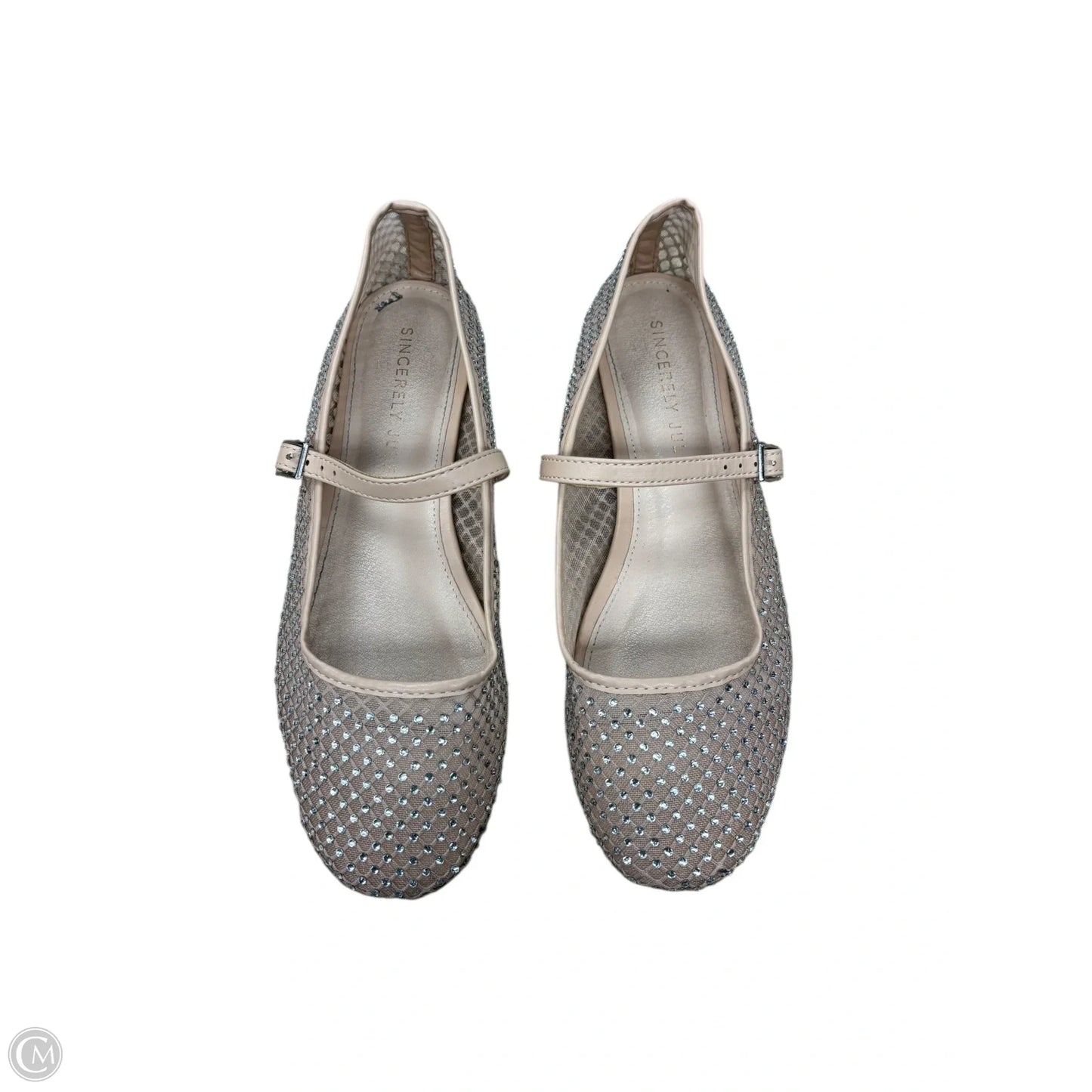 Shoes Flats By Clothes Mentor In Tan, Size: 8.5