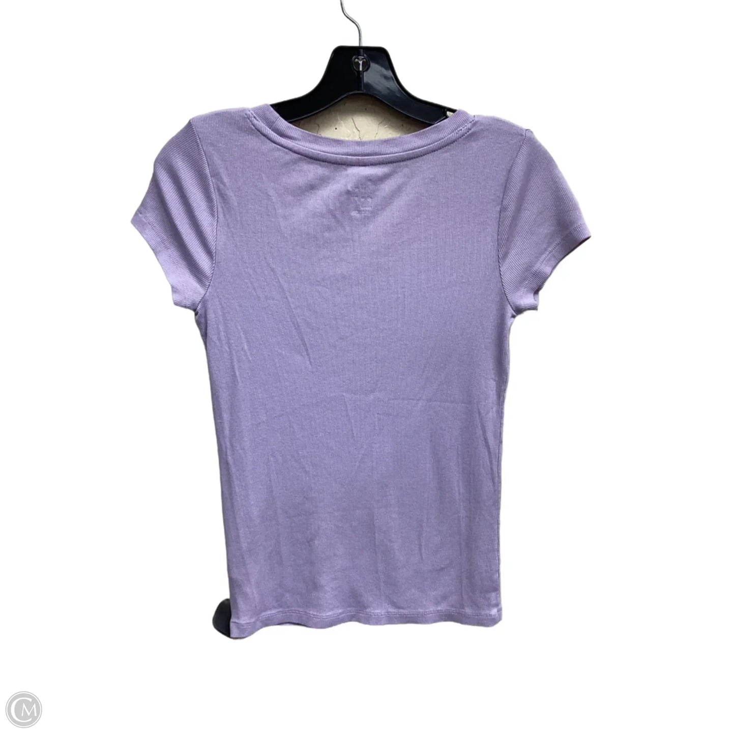 Top Short Sleeve By A New Day In Purple, Size: S