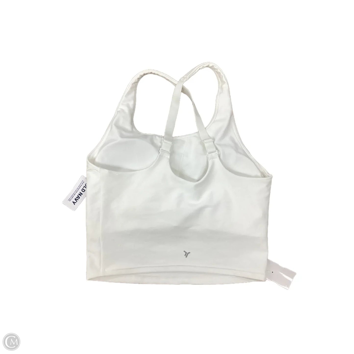 Athletic Bra By Old Navy In White, Size: M
