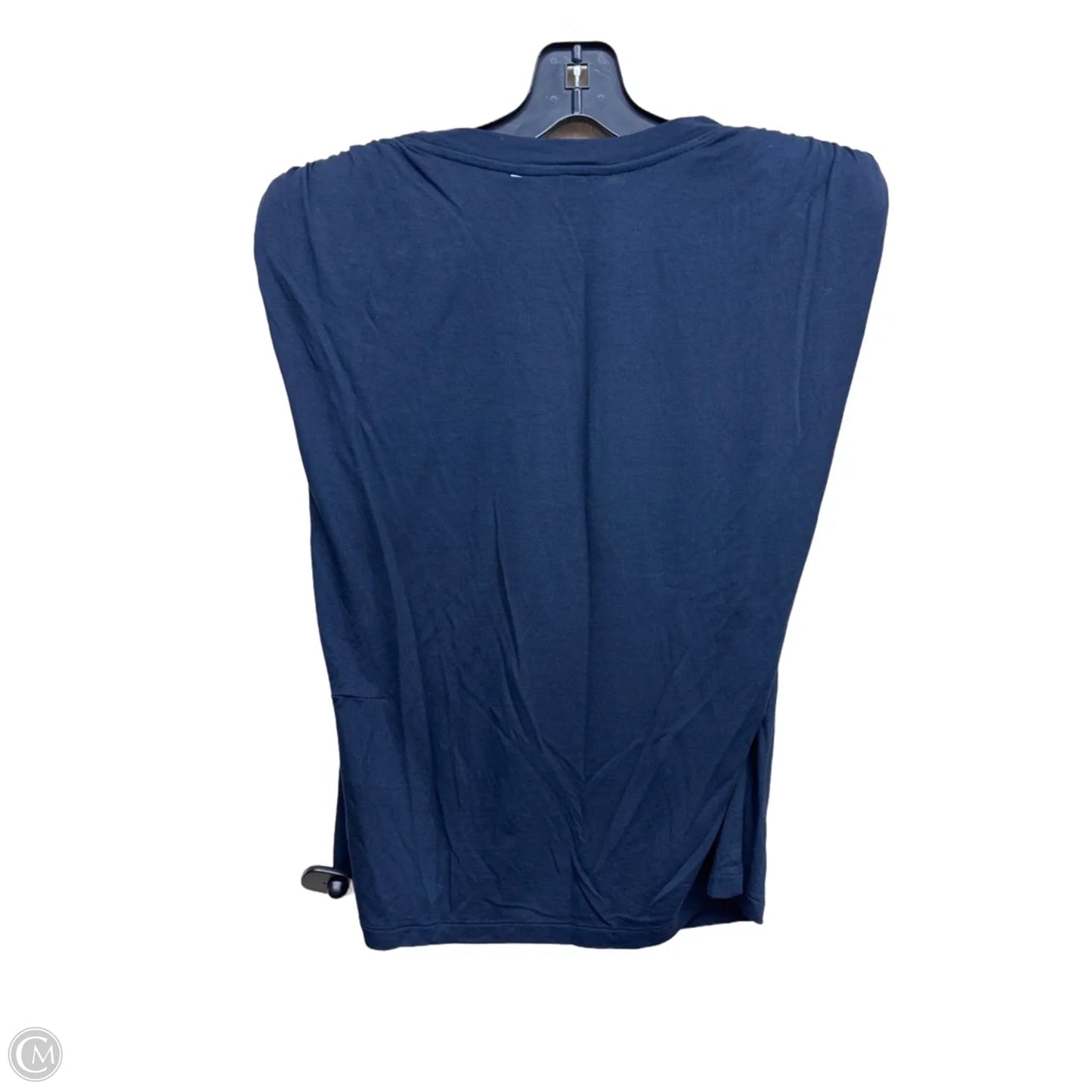 Top Sleeveless By Banana Republic In Navy, Size: S