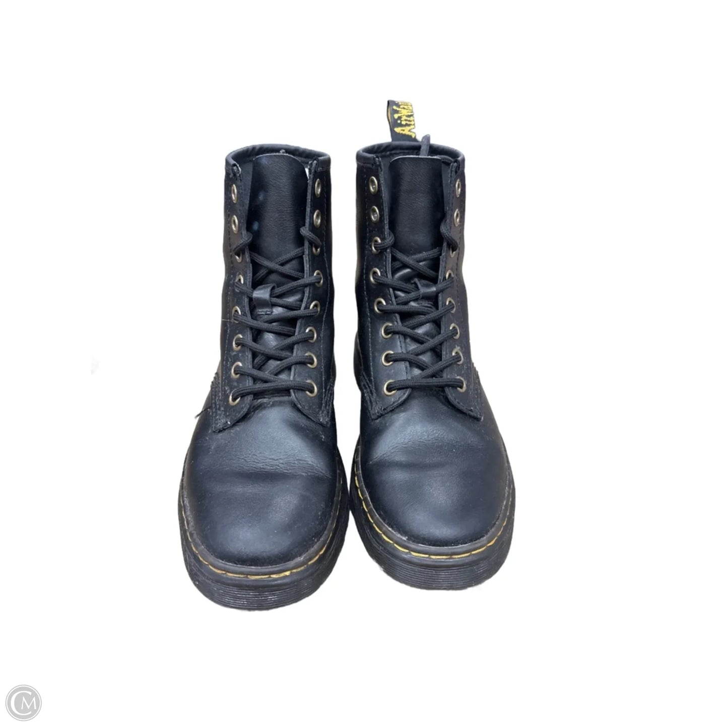 Boots Ankle Flats By Dr Martens In Black, Size: 6