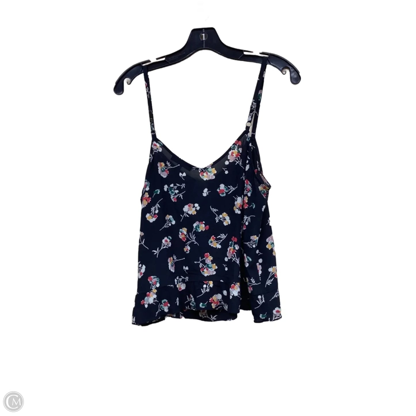 Top Sleeveless By Madewell In Floral Print, Size: L