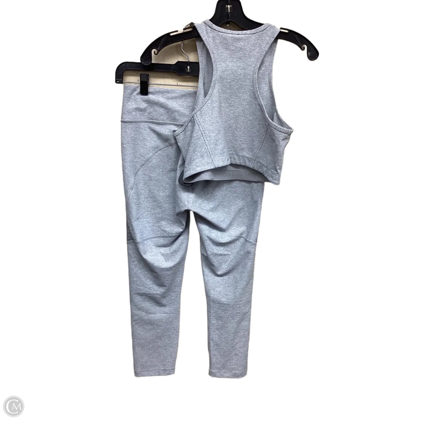 Athletic Pants 2pc By Outdoor Voices In Grey, Size: M
