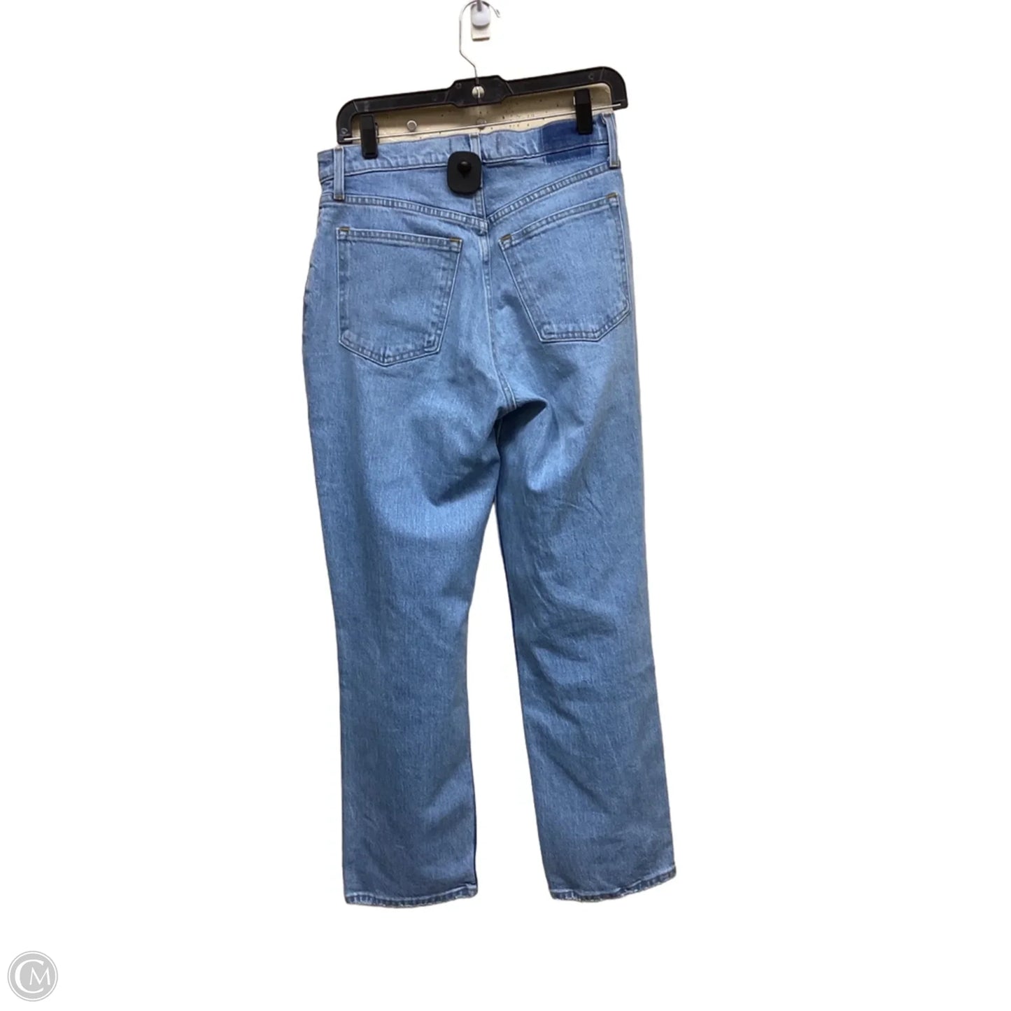 Jeans Straight By Abercrombie And Fitch In Blue Denim, Size: 6