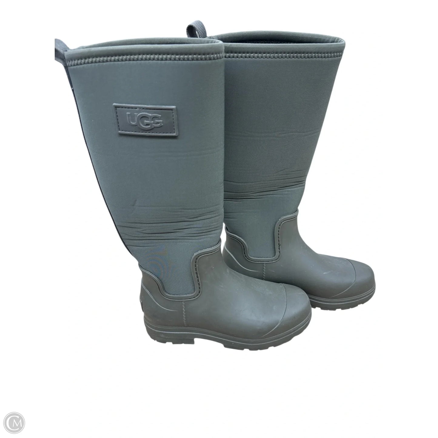 Boots Designer By Ugg In Green, Size: 6