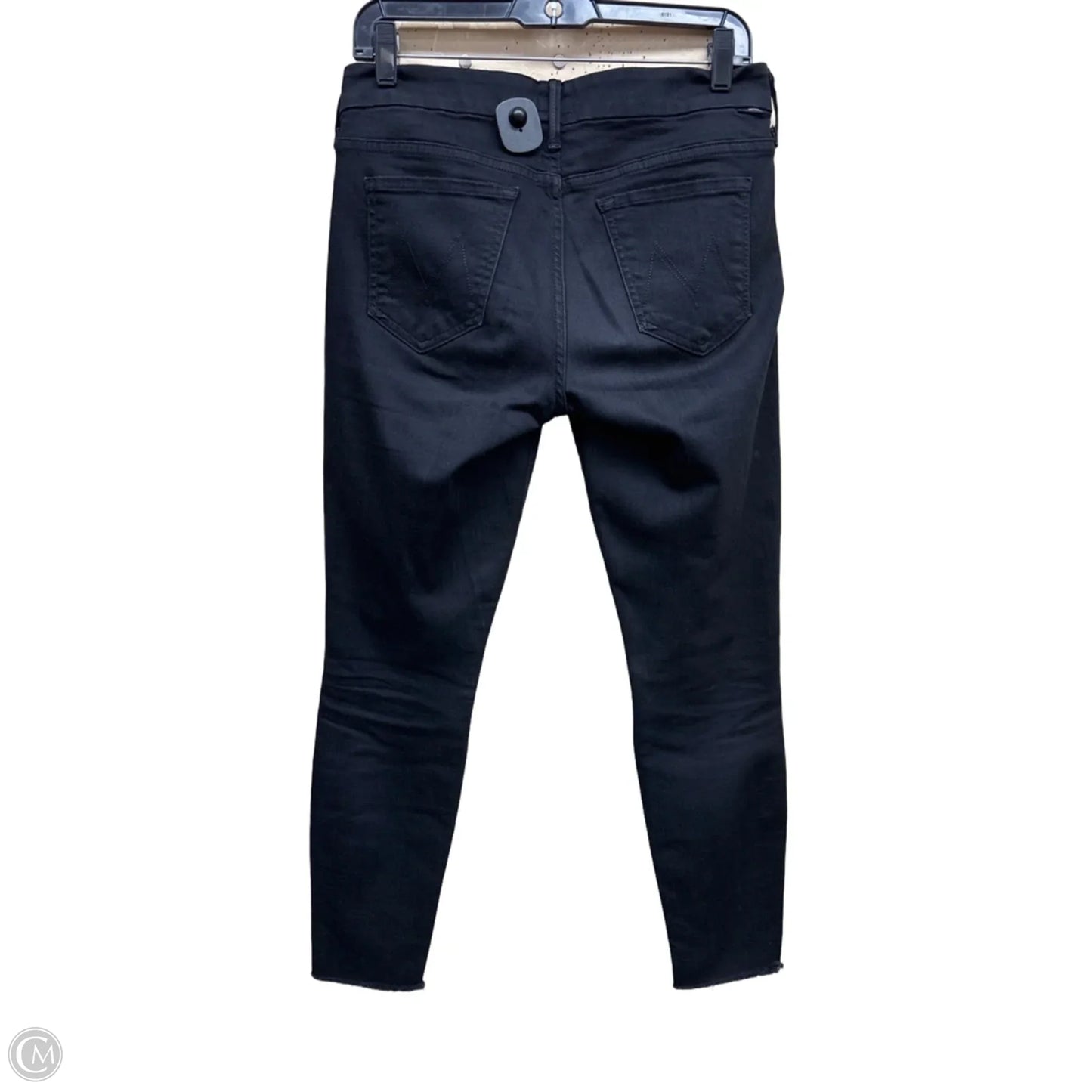 Jeans Skinny By Mother In Black, Size: 8