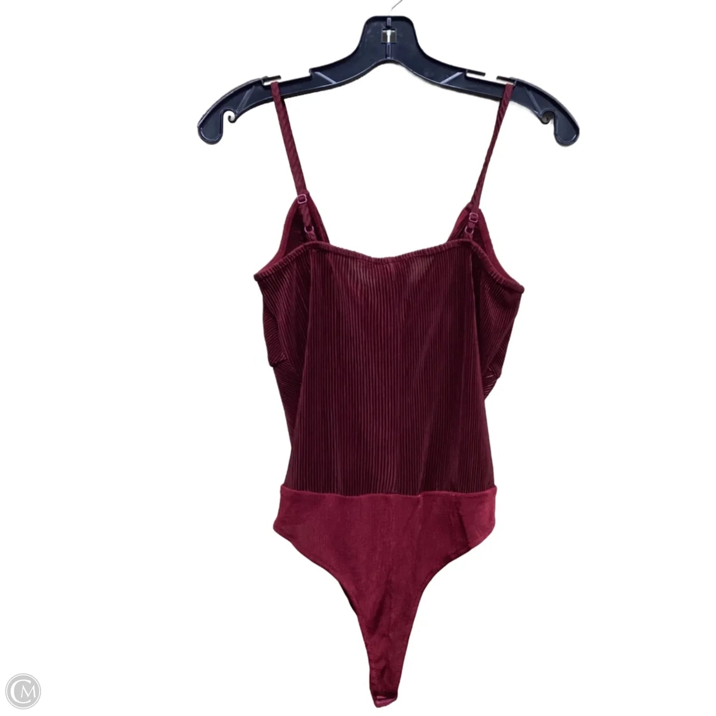 Bodysuit By Clothes Mentor In Red, Size: M