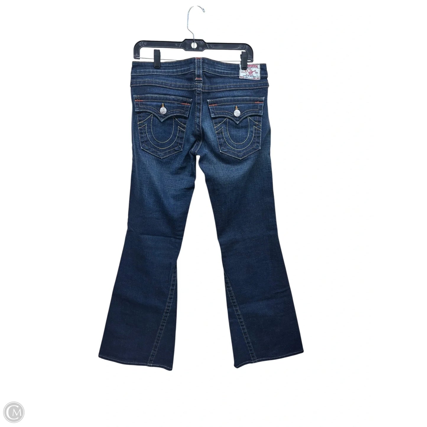 Jeans Flared By True Religion In Blue Denim, Size: 12