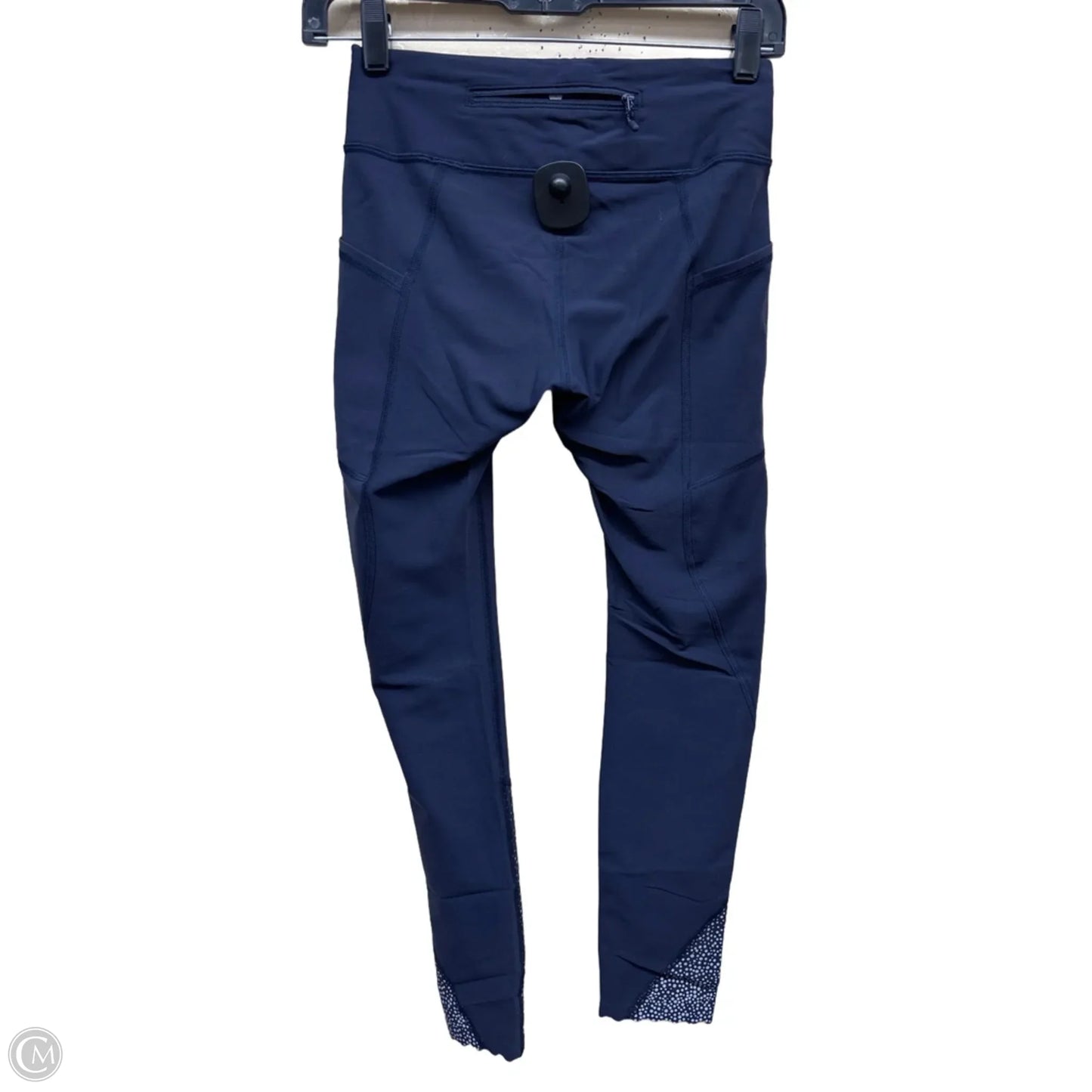 Athletic Leggings By Lululemon In Navy, Size: 4