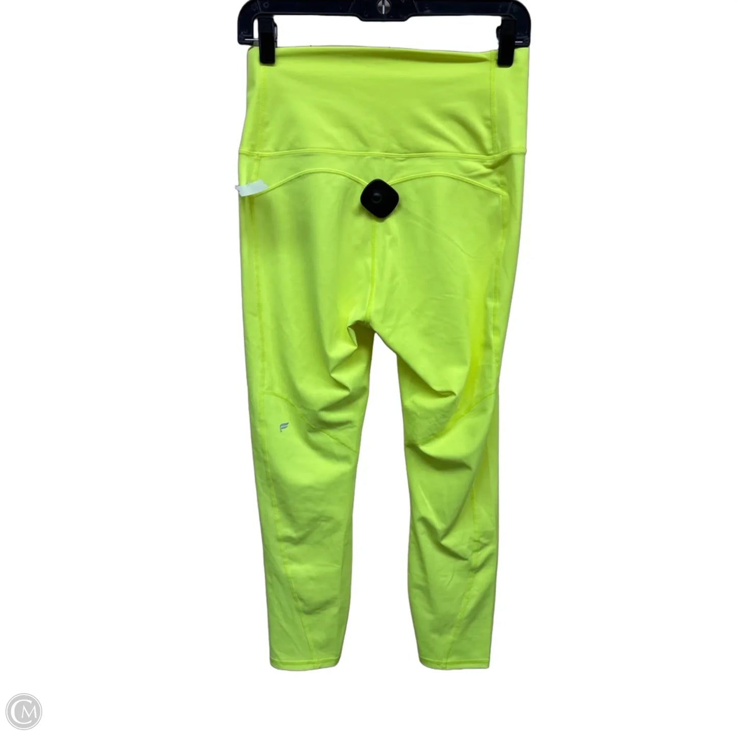 Athletic Leggings By Fabletics In Yellow, Size: L