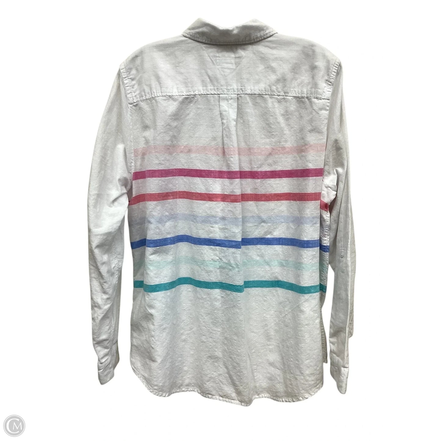 Top Long Sleeve By Tommy Hilfiger In Multi-colored, Size: Xxl