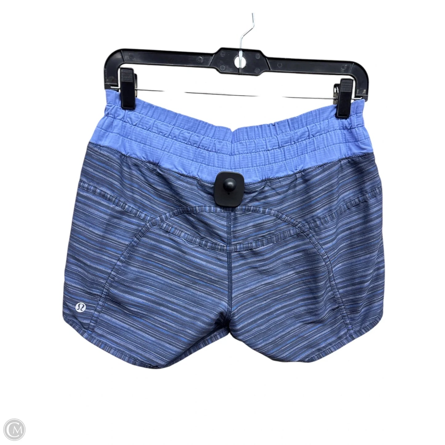 Athletic Shorts By Lululemon In Blue, Size: 6