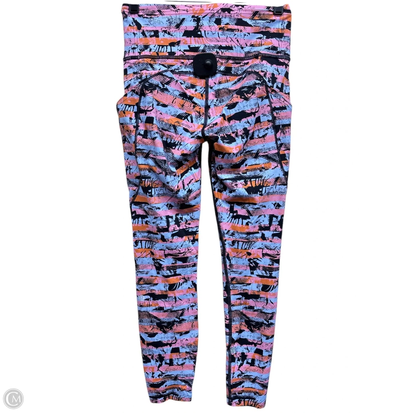Athletic Leggings By Lululemon In Multi-colored, Size: 6