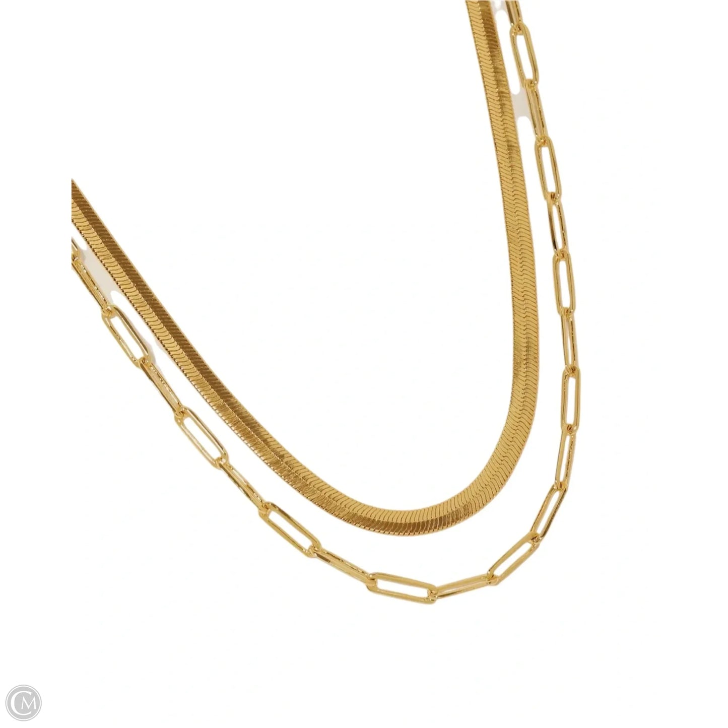 Necklace Layered By Clothes Mentor