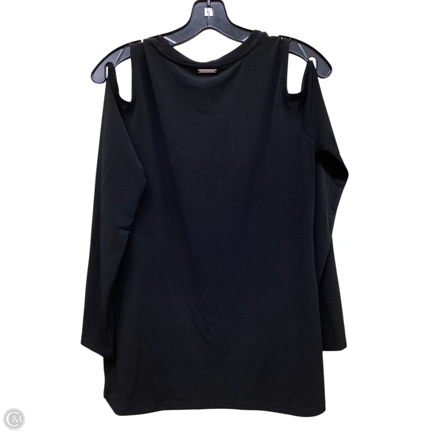 Top Long Sleeve By Michael By Michael Kors In Black, Size: Mp