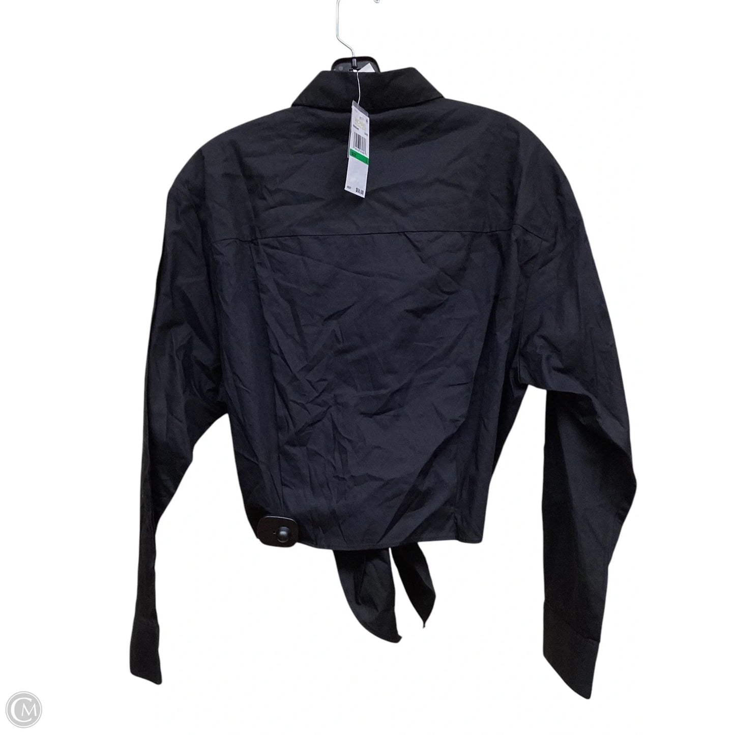 Top Long Sleeve By Michael By Michael Kors In Black, Size: L