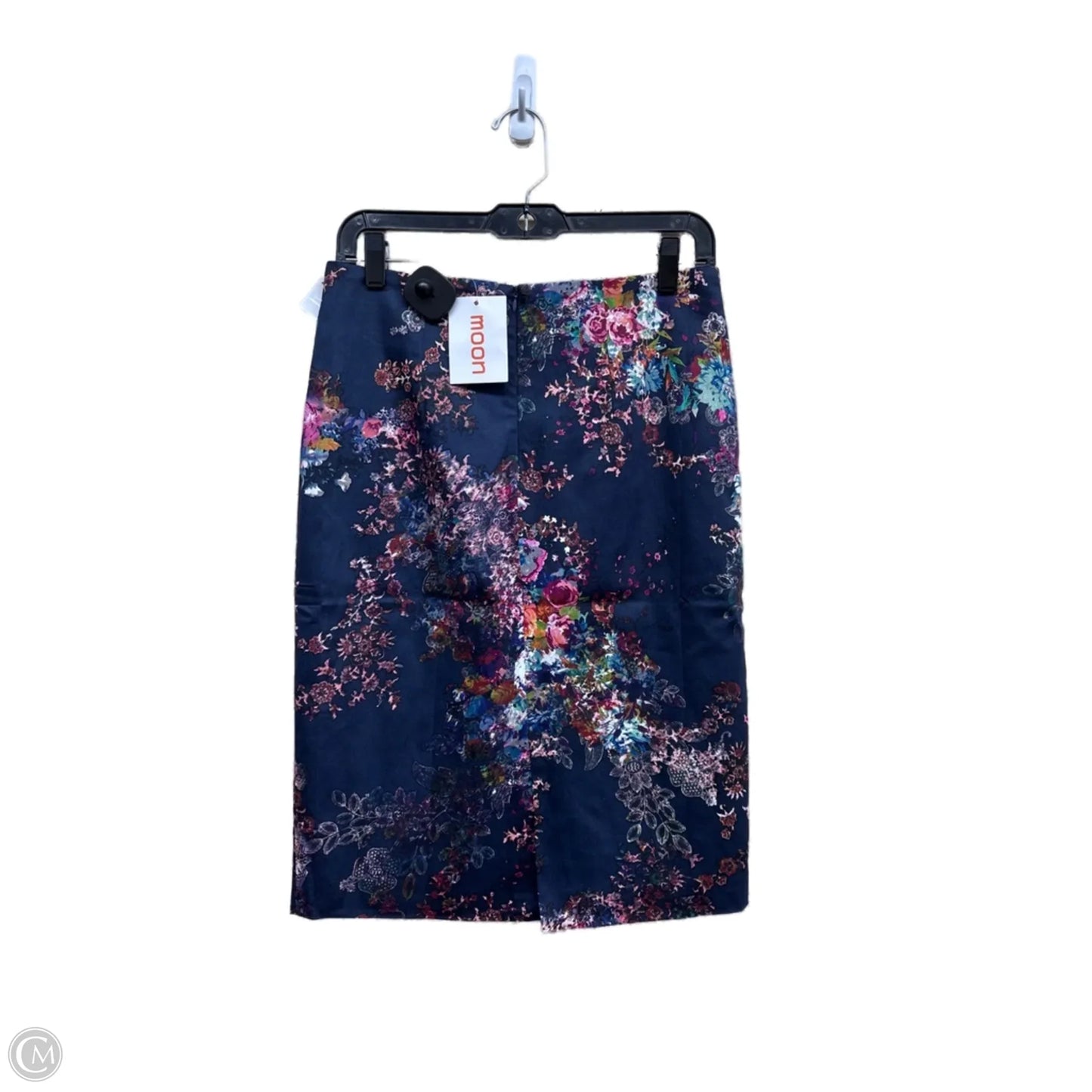 Skirt Midi By Clothes Mentor In Floral Print, Size: L