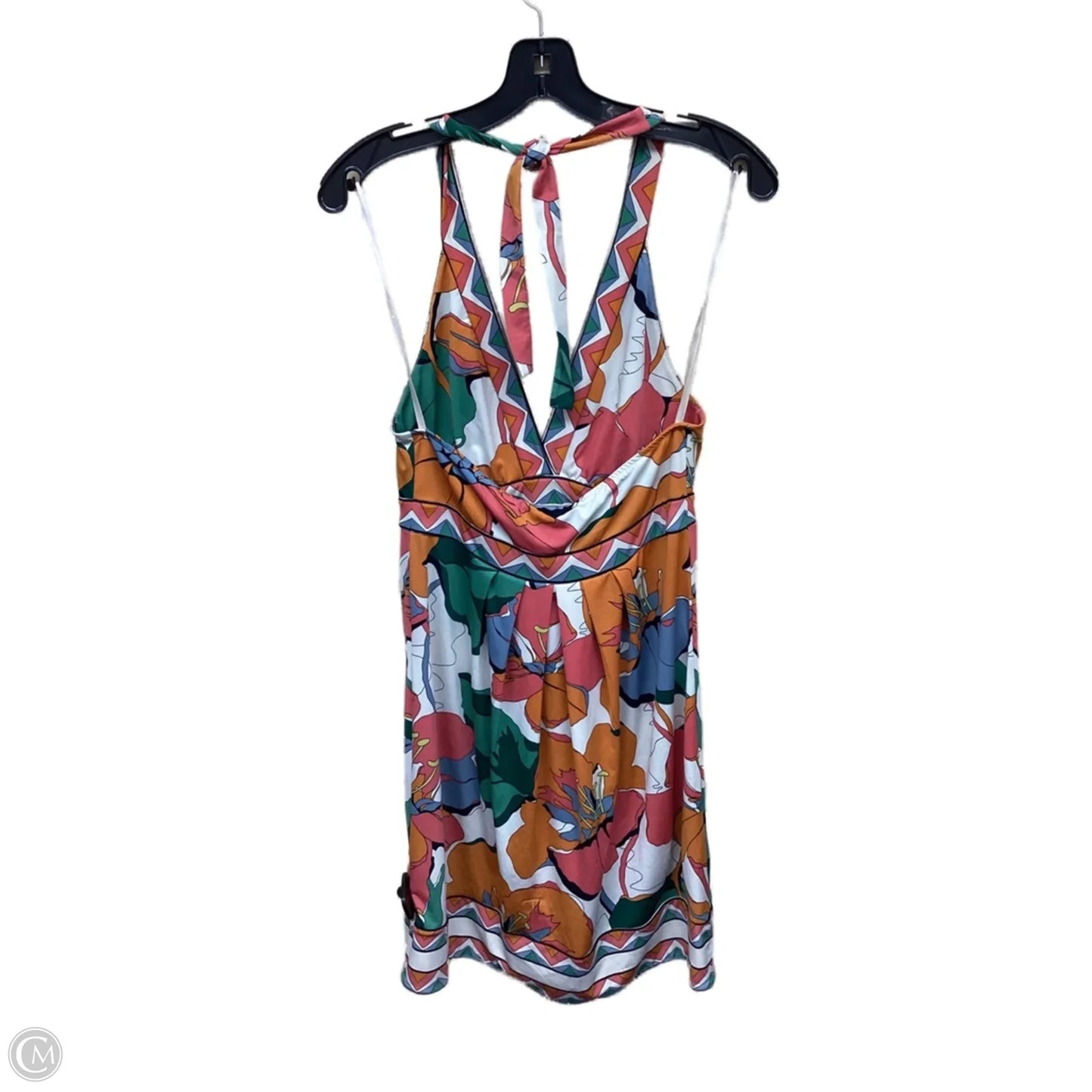 Dress Casual Midi By Bcbgmaxazria In Multi-colored, Size: S