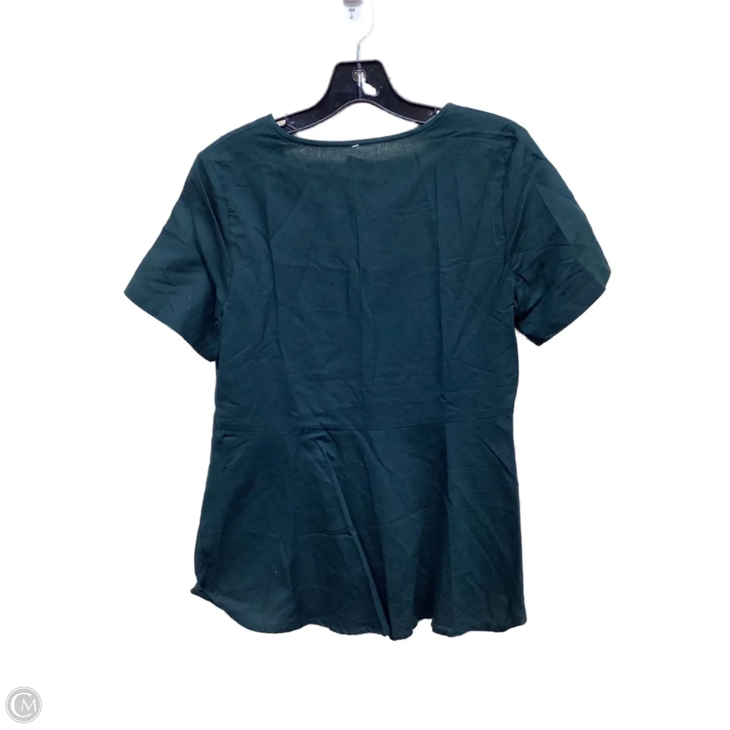 Top Short Sleeve By Clothes Mentor In Black, Size: S