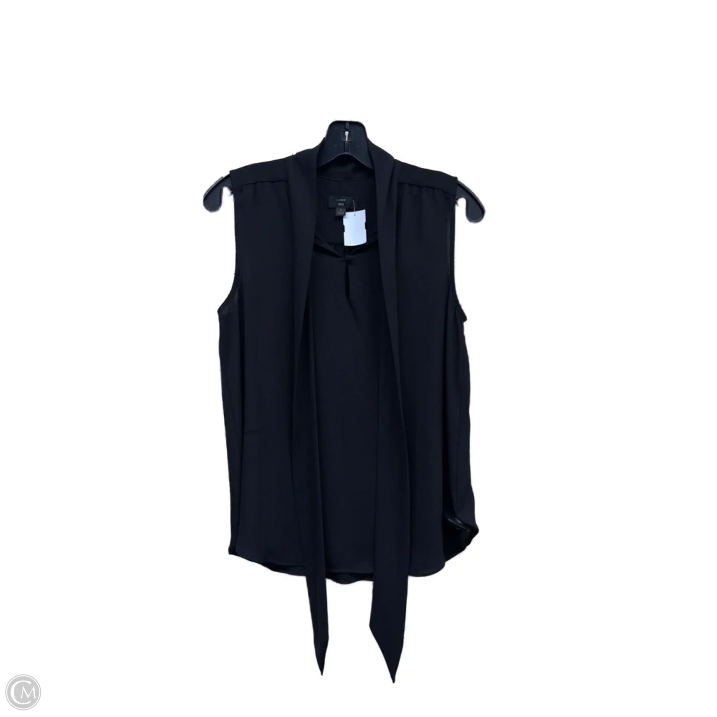 Top Sleeveless By J. Crew In Black, Size: S