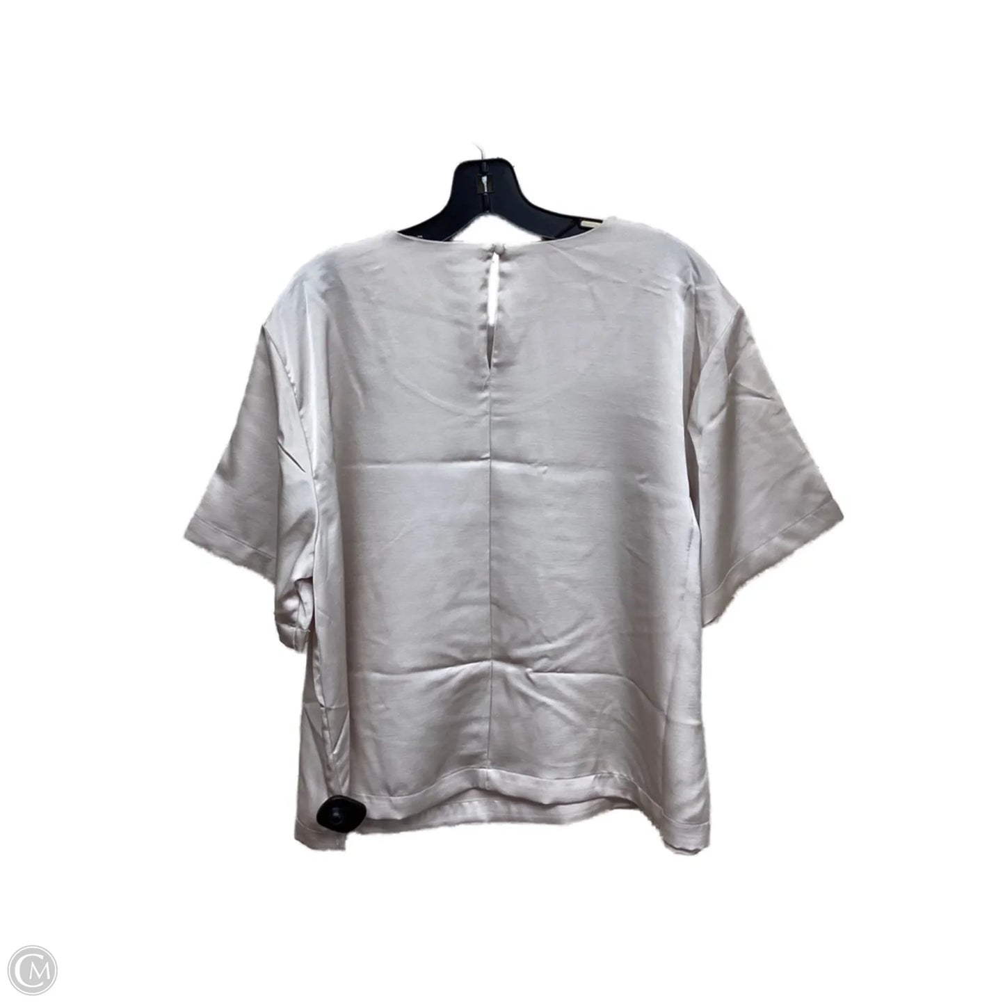 Top Short Sleeve By Old Navy In Cream, Size: L