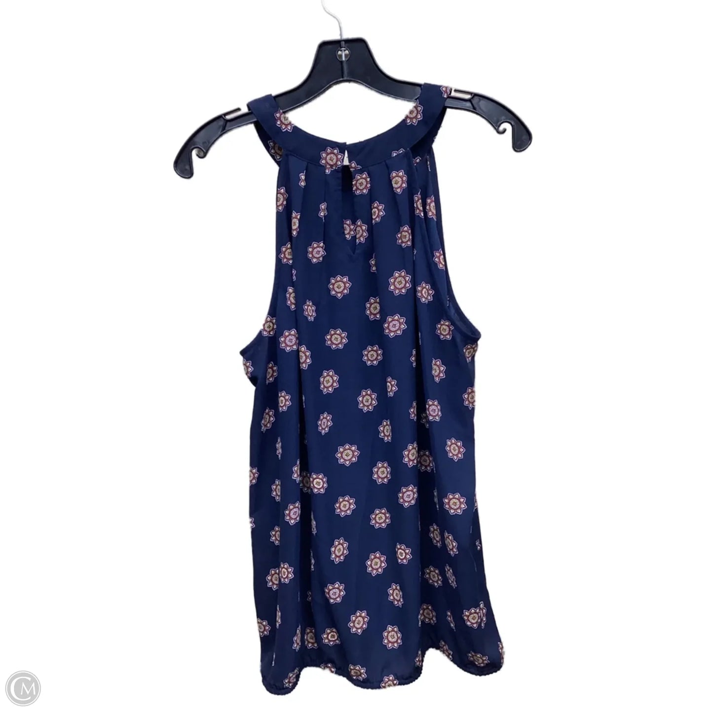 Top Sleeveless By Loft In Multi-colored, Size: L