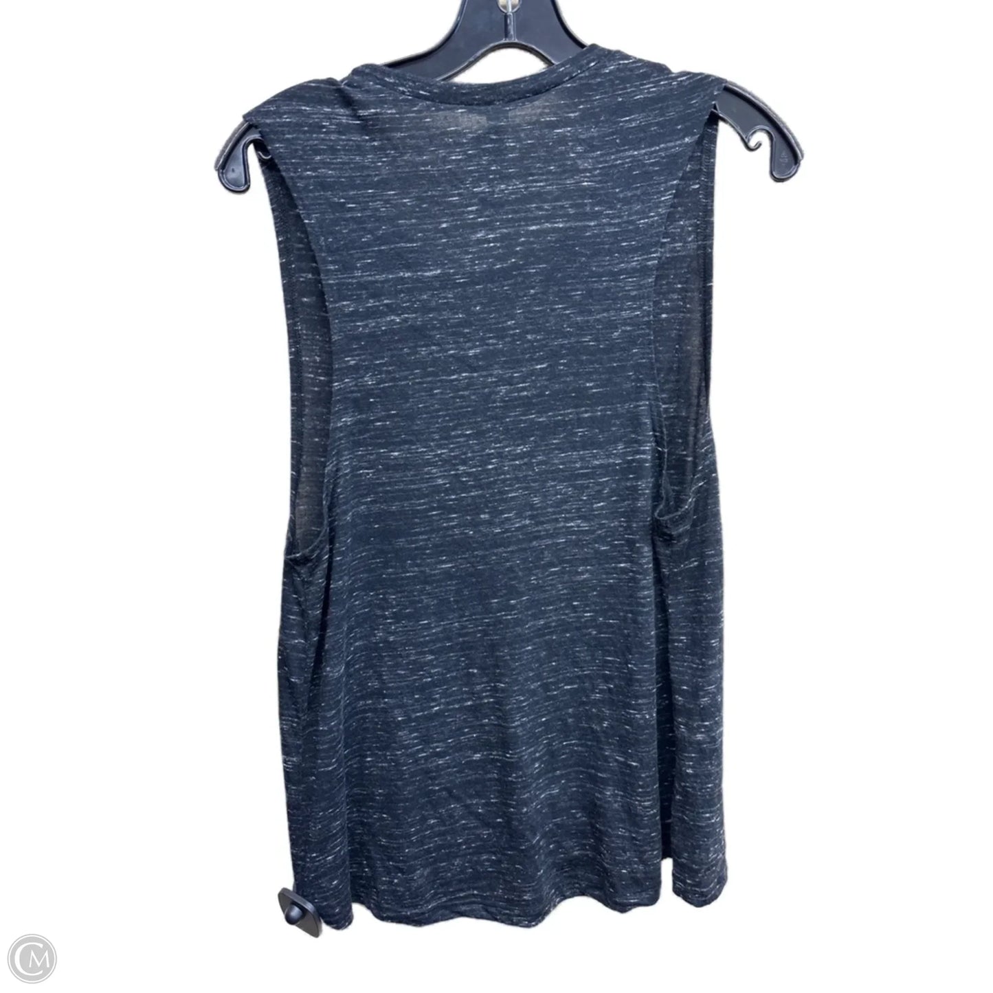 Top Sleeveless By Clothes Mentor In Black & Cream, Size: M