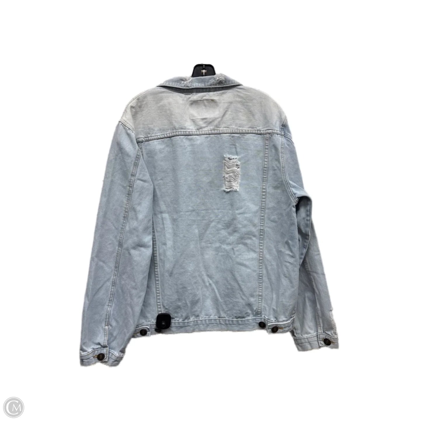 Jacket Denim By Rue 21 In Blue Denim, Size: Xl