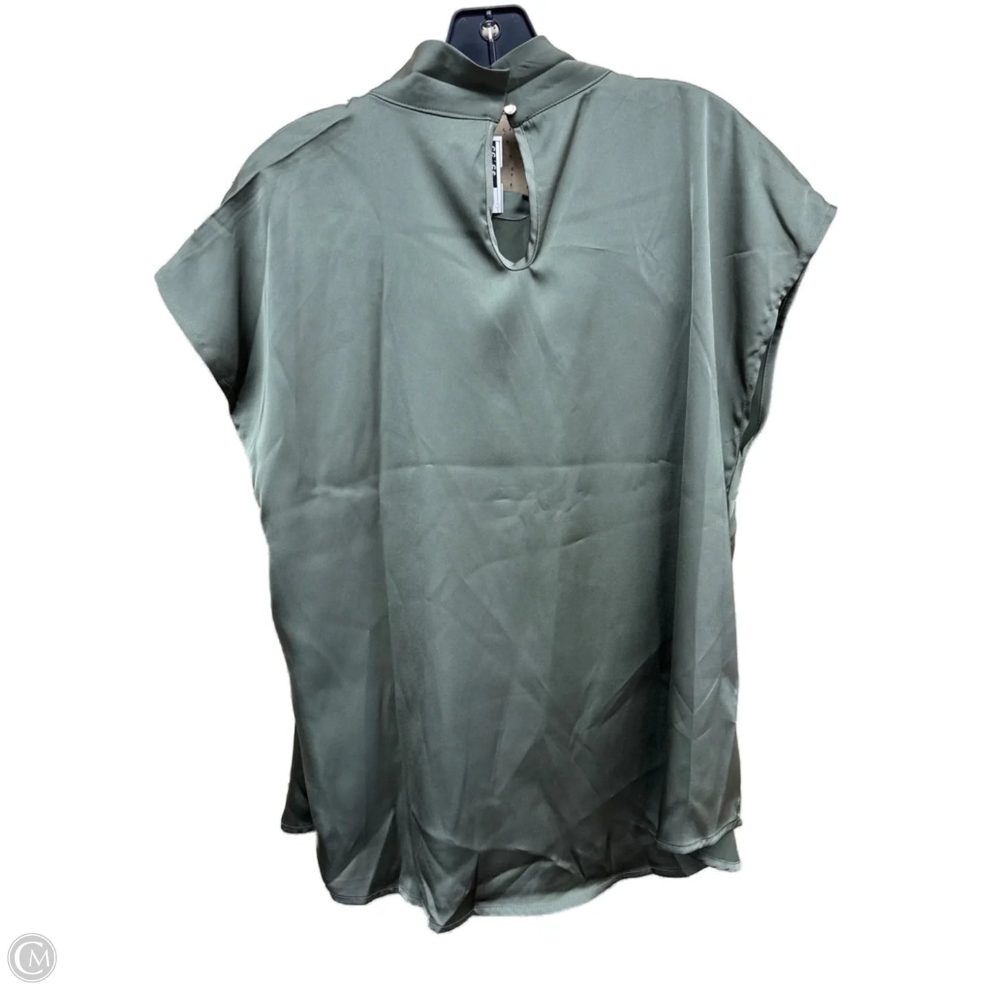 Top Short Sleeve By Shein In Green, Size: Xl
