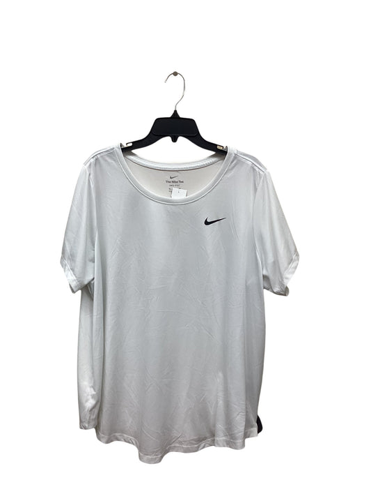 Athletic Top Short Sleeve By Nike Apparel  Size: 3x
