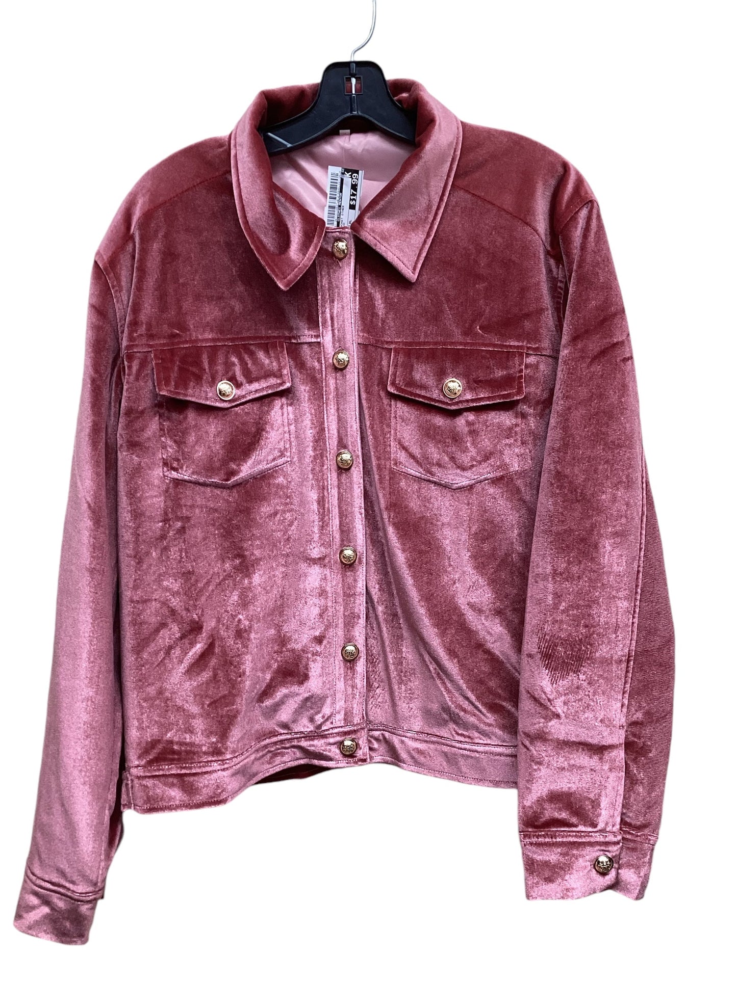 Jacket Other By Clothes Mentor In Pink, Size: Xl