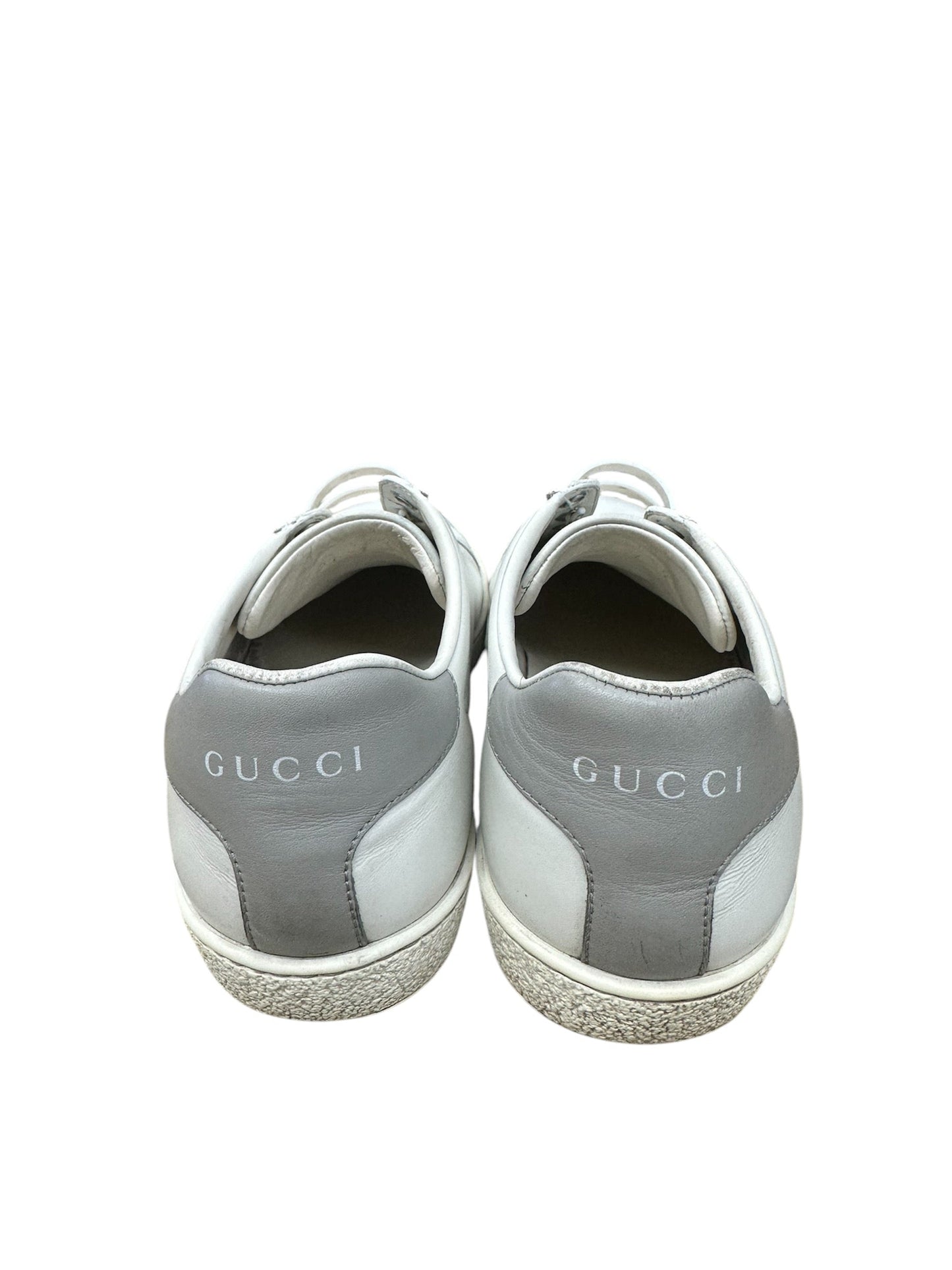 Shoes Designer By Gucci In White, Size: 7