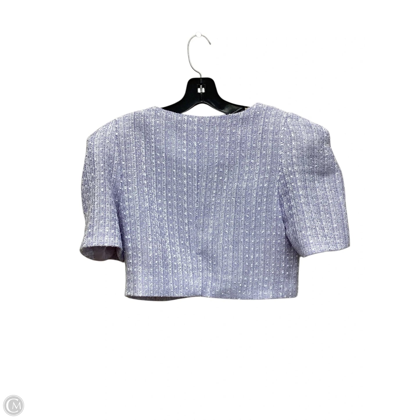 Top Short Sleeve By Clothes Mentor In Purple