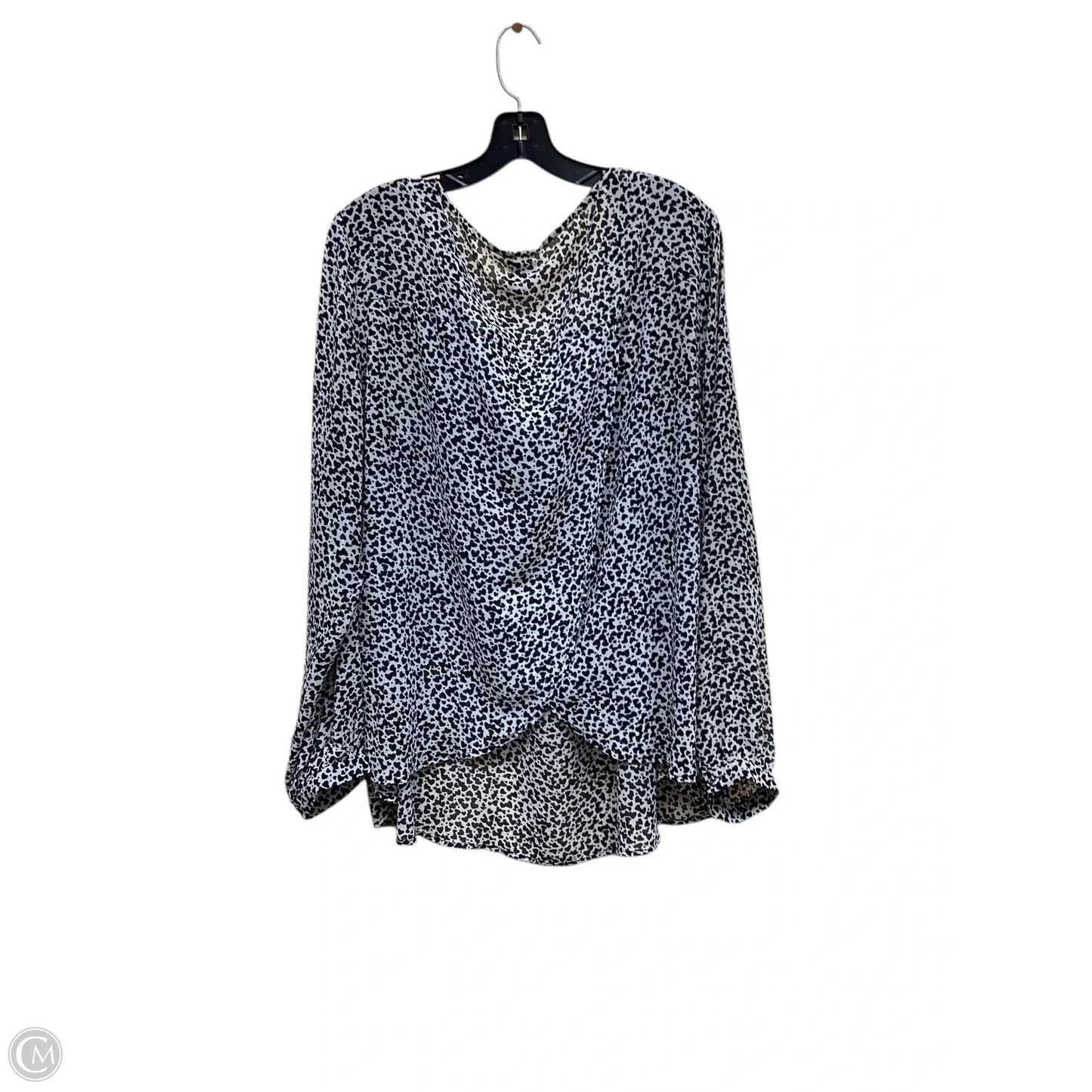 Top Long Sleeve By Torrid In Animal Print, Size: 3x