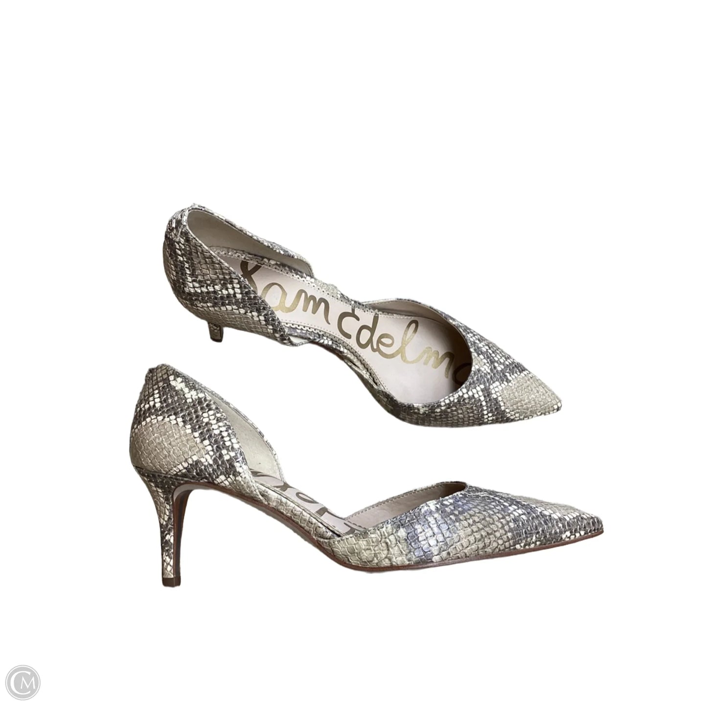 Shoes Heels Kitten By Sam Edelman In Animal Print, Size: 7.5